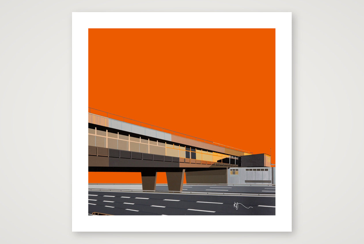 Leicester Forest East  — 20×20cm, 8×8" Print only