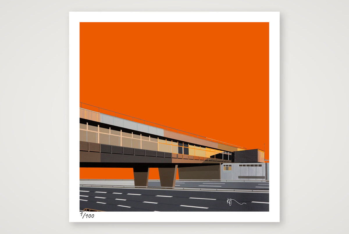 Leicester Forest East  — 30×30cm, 12×12" Print only