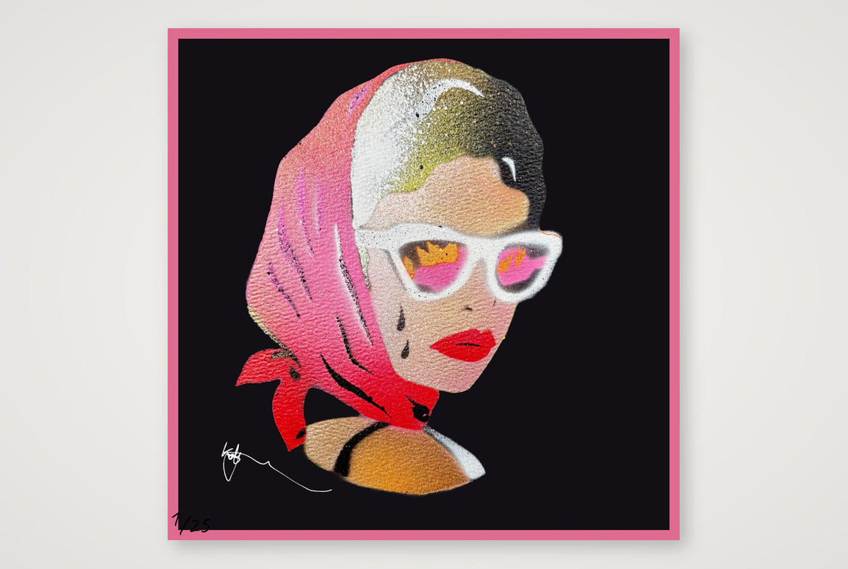 Roadgirl — 50×50cm, 20×20" Print only