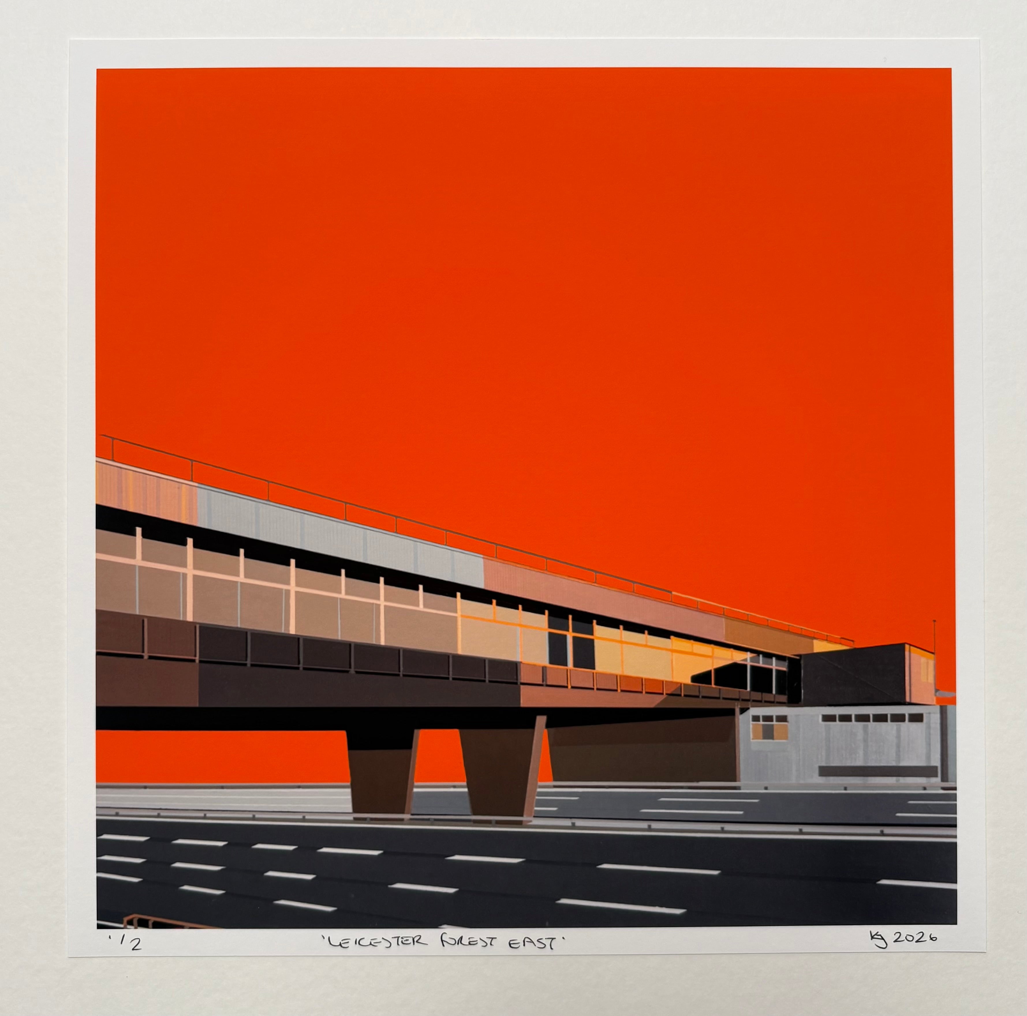 Leicester Forest East Fine Art Giclee Print