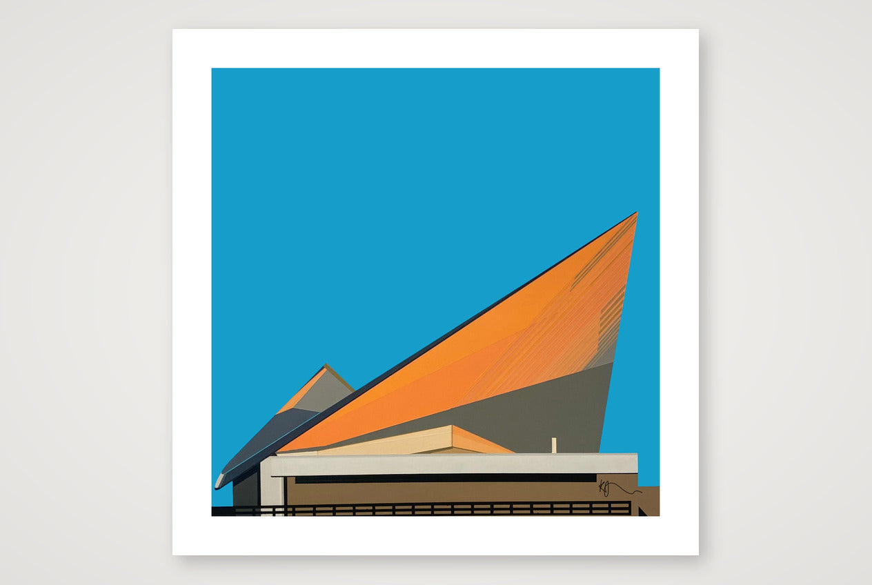 Markham Moor  — 20×20cm, 8×8" Print only