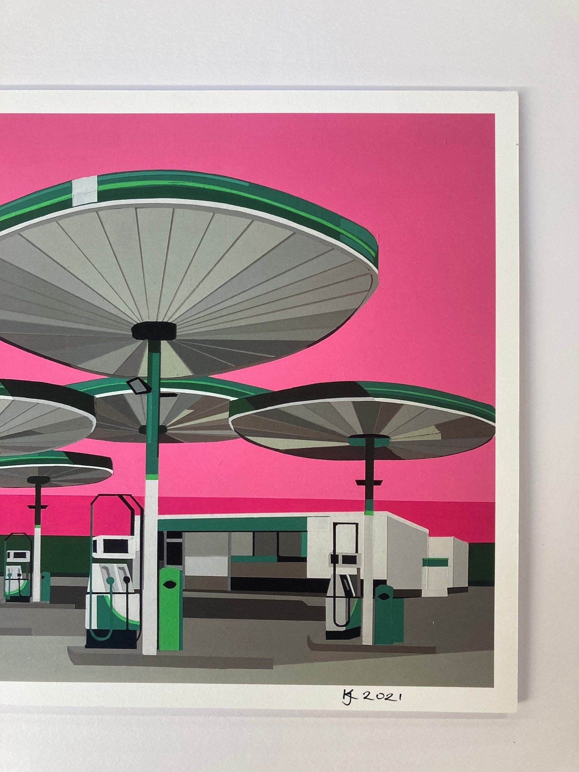The Future Looked Bright Fine Art Giclee Print