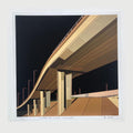 Under The North Circular Black Fine Art Giclee Print