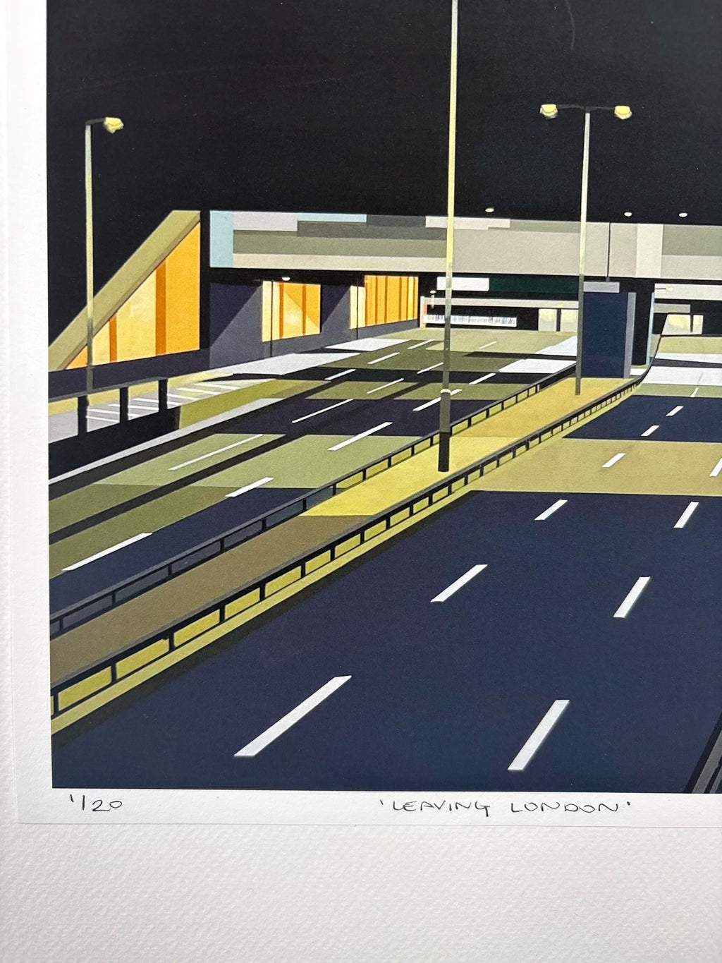 Leaving London Fine Art Giclee Print