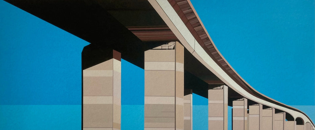 Orwell Bridge Fine Art Giclee Print