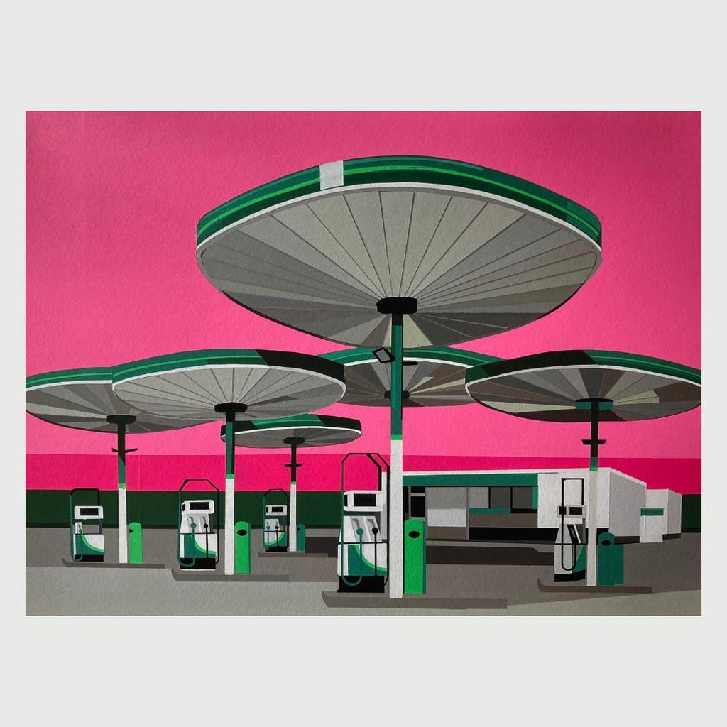 The Future Looked Bright Fine Art Giclee Print