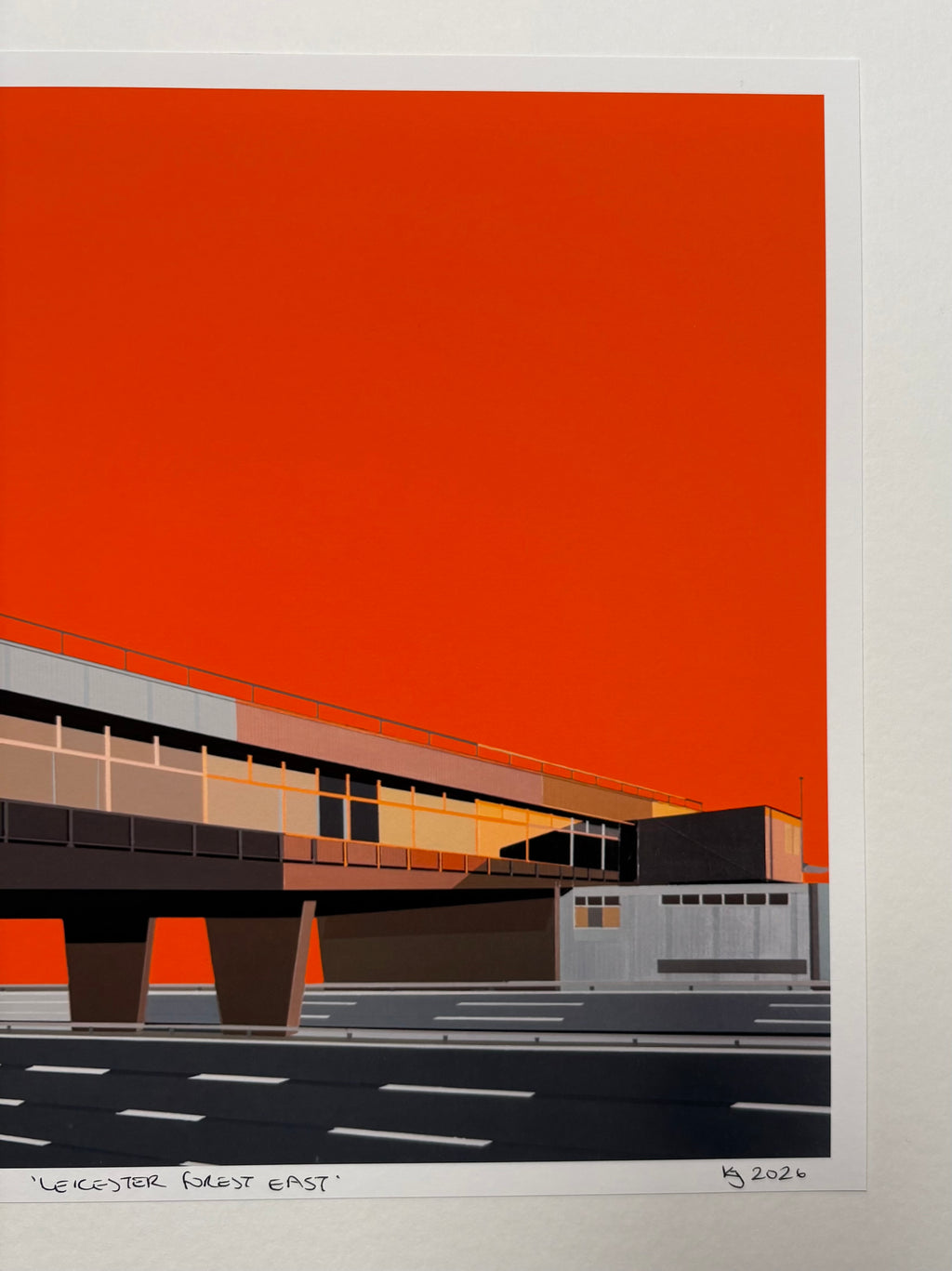 Leicester Forest East Fine Art Giclee Print