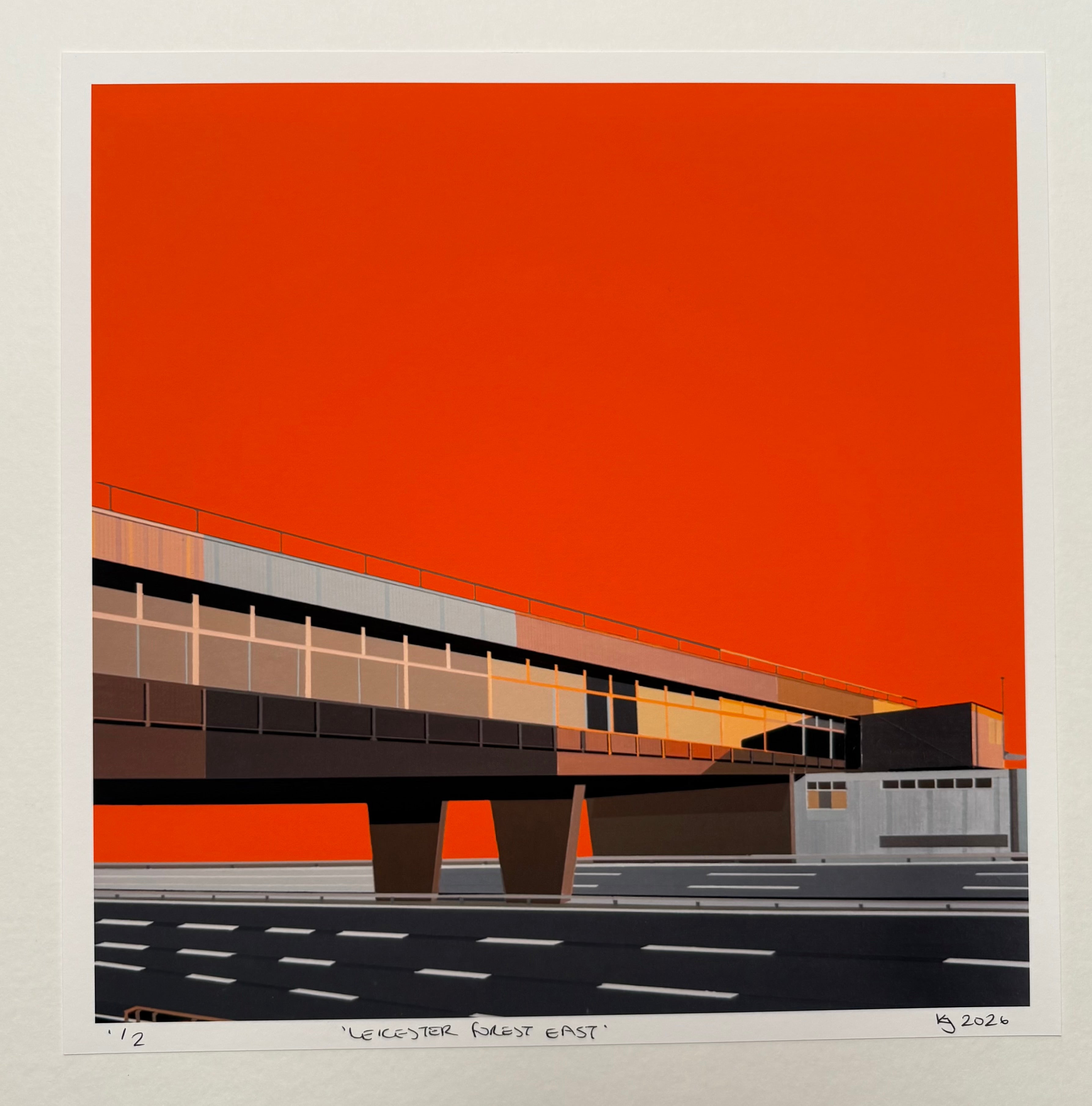 Leicester Forest East Fine Art Giclee Print