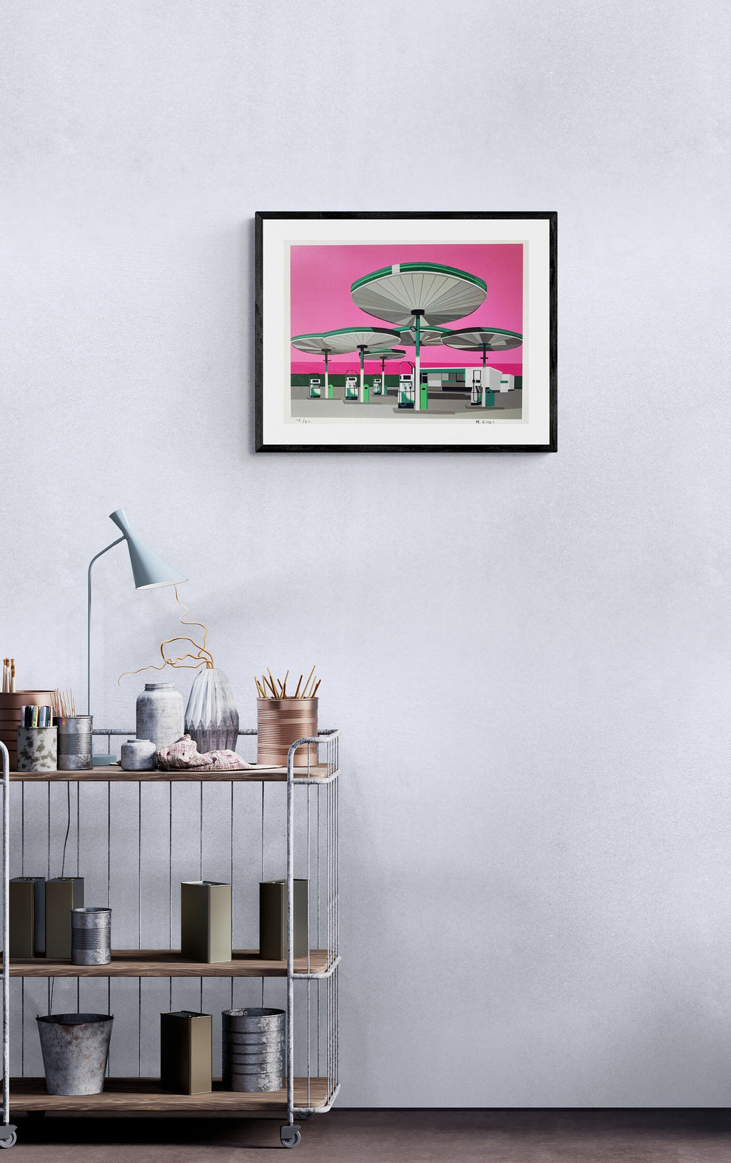 The Future Looked Bright Fine Art Giclee Print