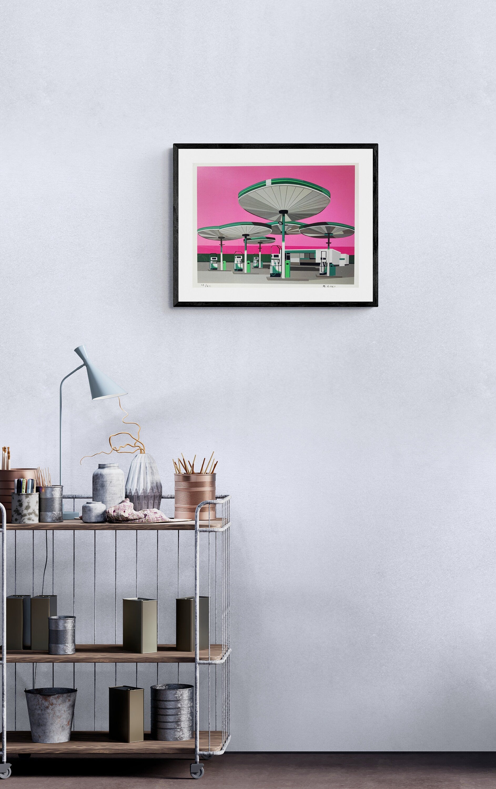 The Future Looked Bright Fine Art Giclee Print
