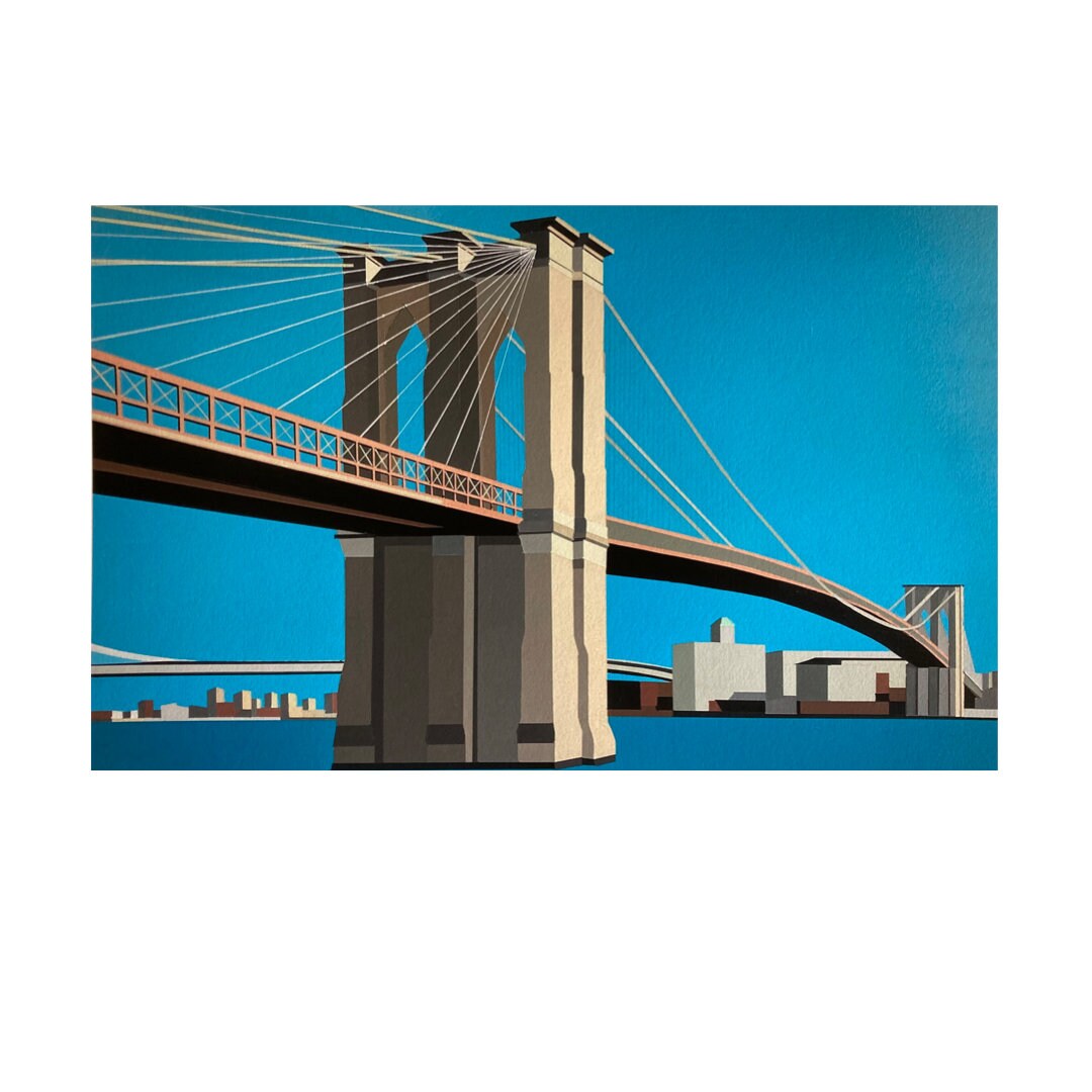 Brooklyn Bridge Fine Art Giclee Print