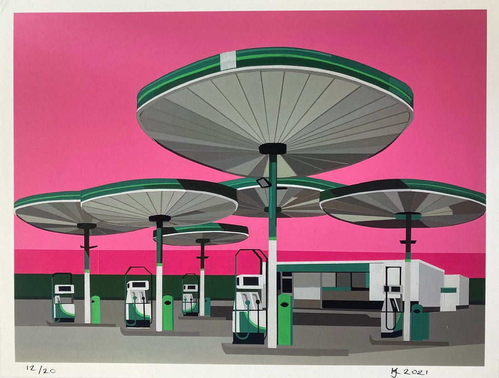 The Future Looked Bright Fine Art Giclee Print