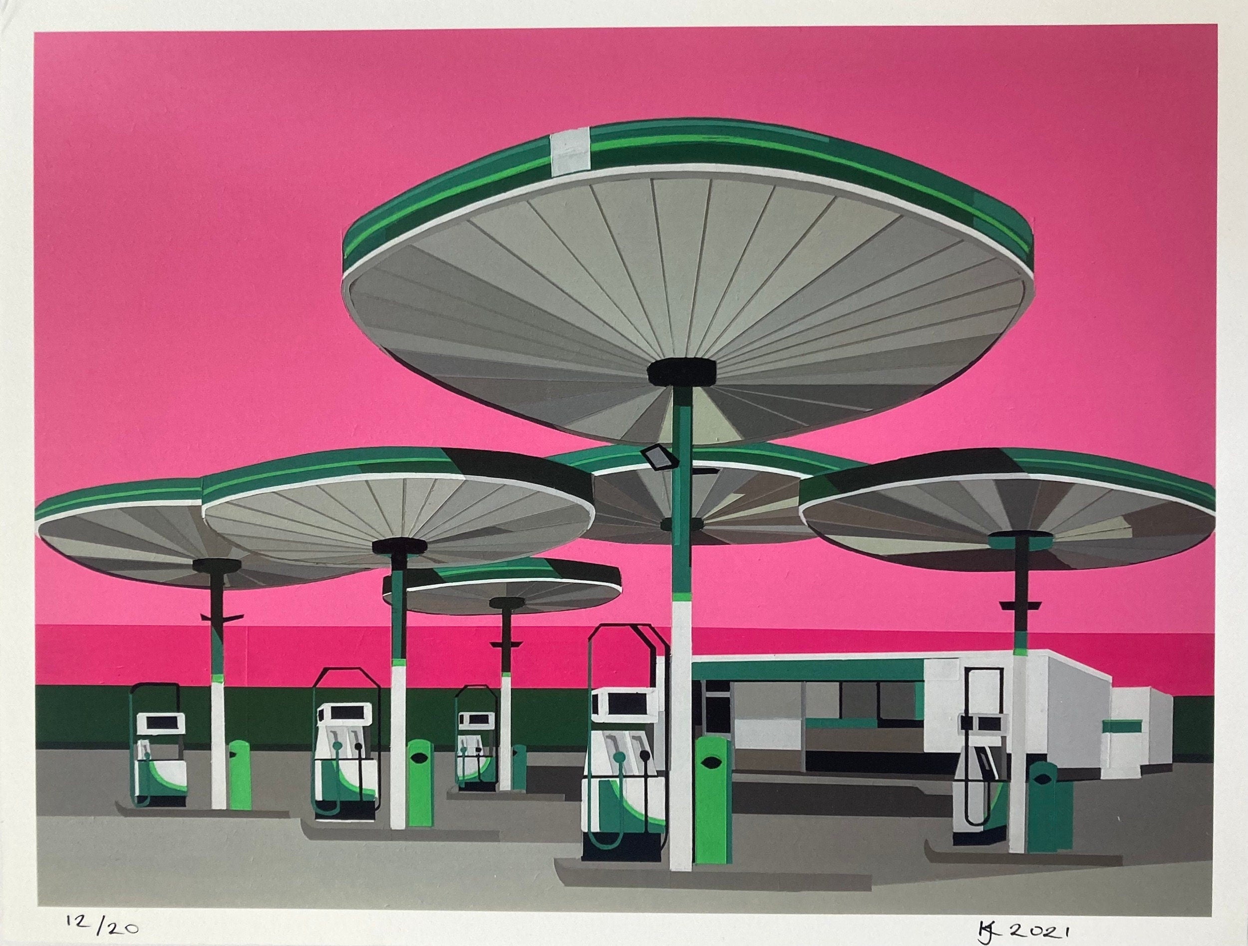 The Future Looked Bright Fine Art Giclee Print