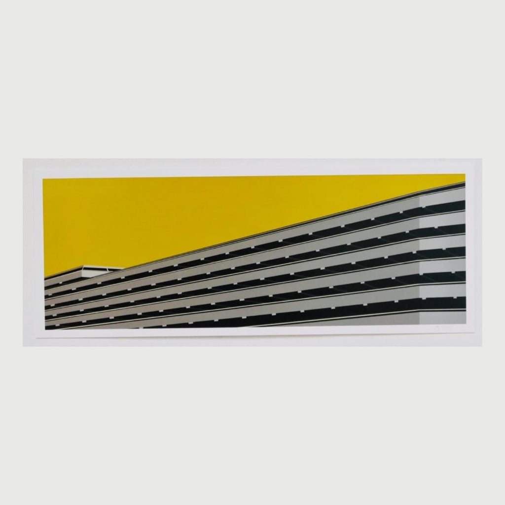 Lee Circle Car Park, Leicester fine art Giclee Print