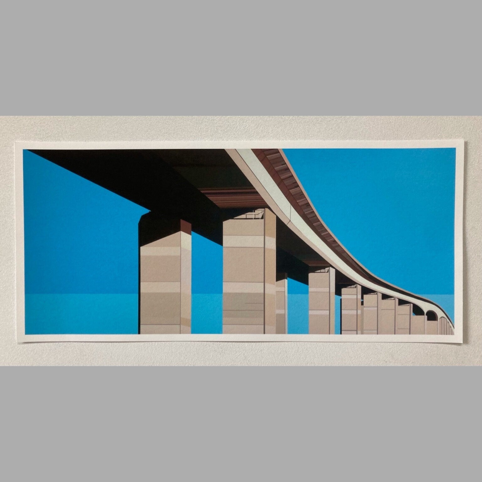Orwell Bridge Fine Art Giclee Print