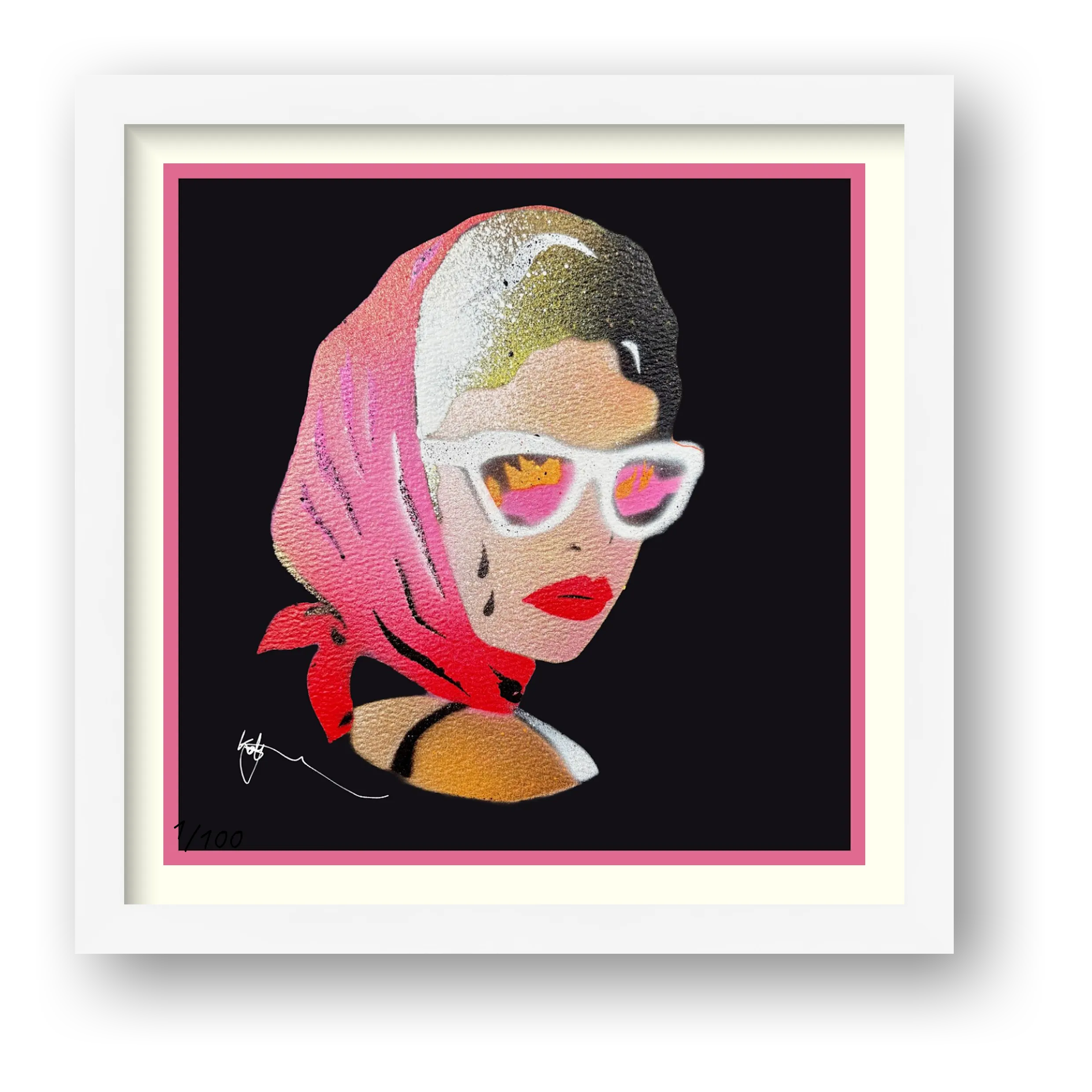 Roadgirl — framed